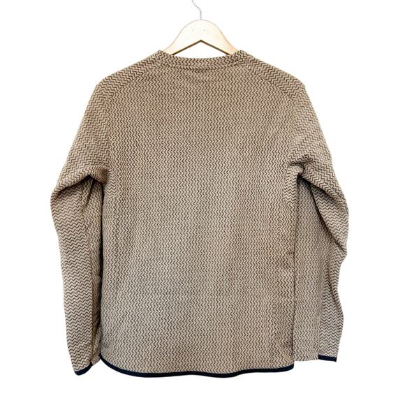 Patagonia R1 Air Fleece Crewneck Pelican Tan Sz S - Picture 6 of 6